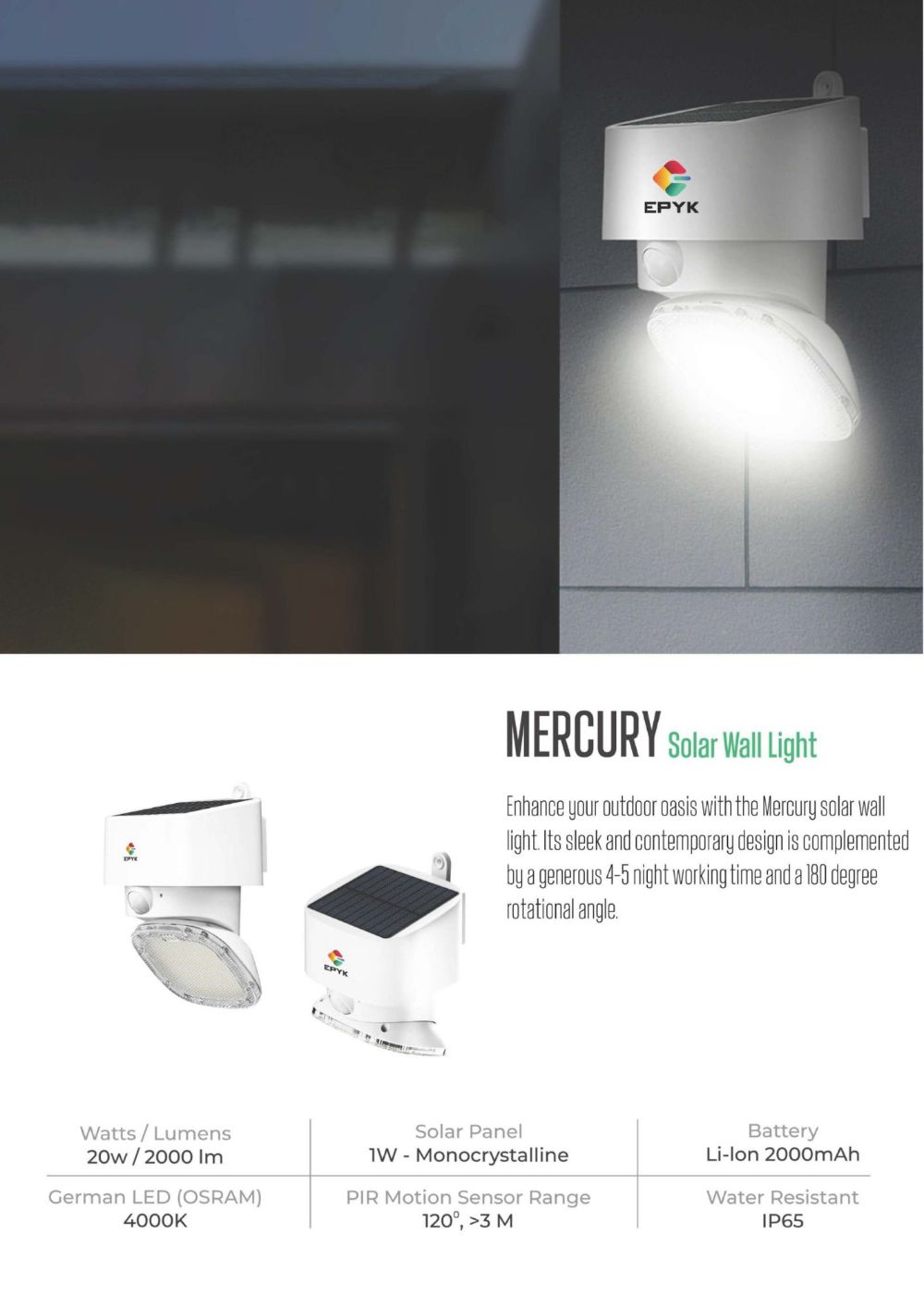 Epyk Technologies Catalogue